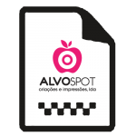 Alvospot impressão em grande e pequeno formato